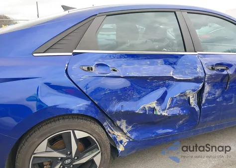 2022 Hyundai Elantra Hybrid Limited z USA, uszkodzony, nr VIN KMHLN4AJ0NU027322